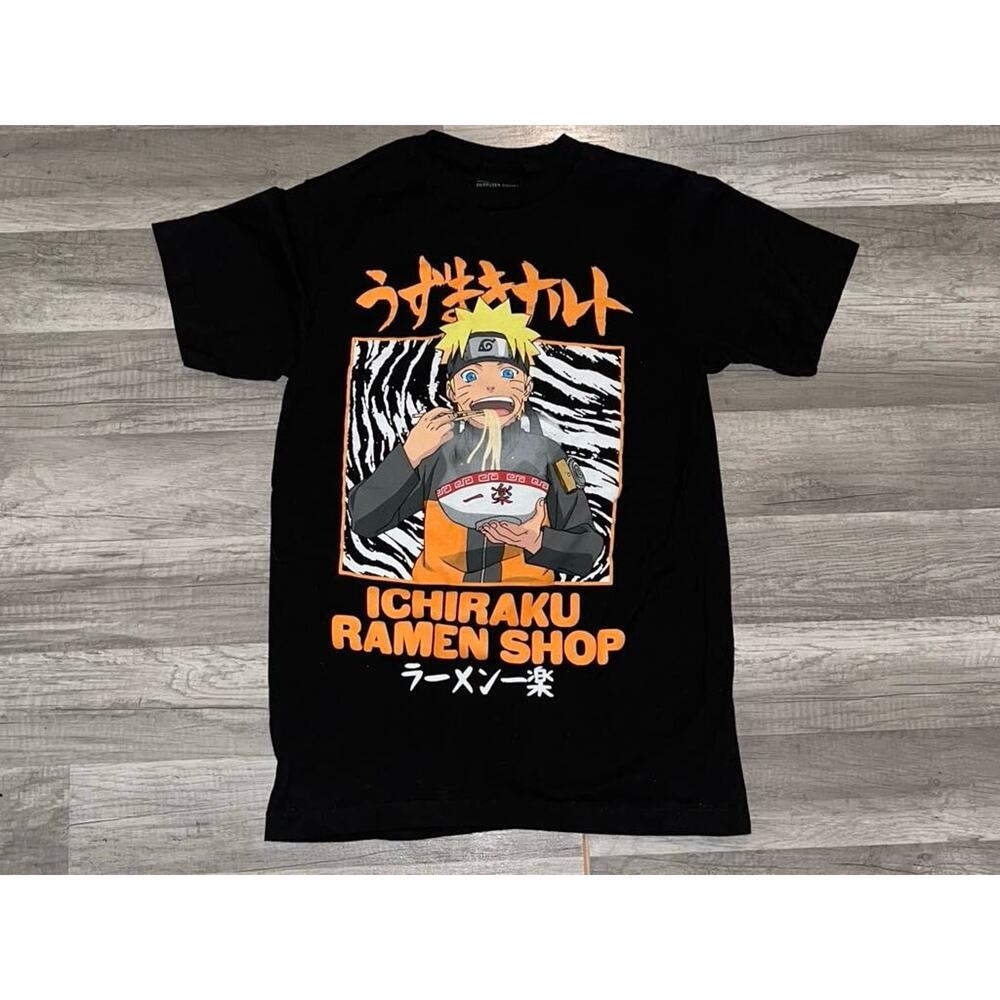 NARUTO SHIPPUDEN COLLECTIONS mens size Small short sleeve t shirt ramen shop